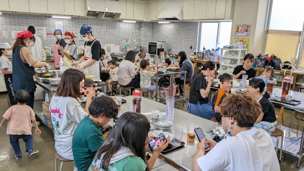 7月のこども食堂を開催しました。